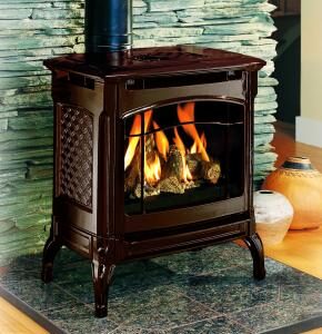 Champlain Direct Vent Gas Stove by Hearthstone
