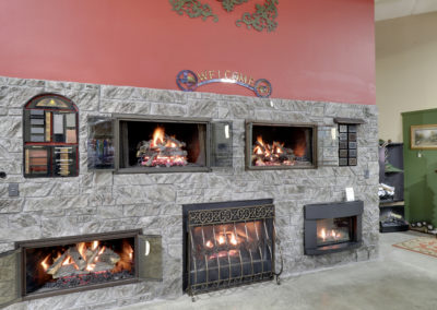 Fireplace Wall-Angle View