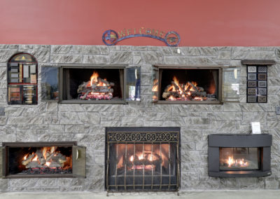 Fireplace Wall- Gas Logs Models