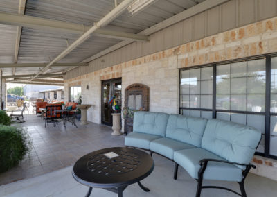 Patio Front Entrance