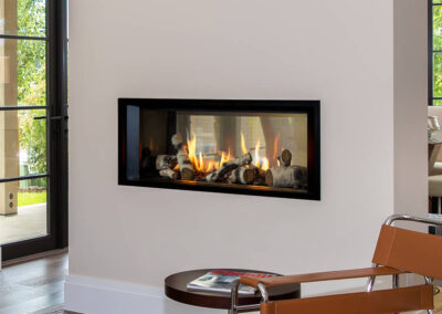 L1 See Through Outdoor Gas Fireplace by Valor